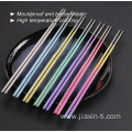 Multicolor Lightweight Metal Titanium Chopsticks